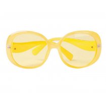 แว่นตากันแดด Kocotree พร้อมกล่องใส่ UV400, สี: เหลือง