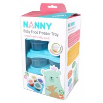 Nanny ภาชนะเก็บอาหารเสริมสำหรับเด็ก ขนาด 2 ออนซ์ จำนวน 16 ถ้วย