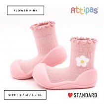 Attipas รองเท้าหัดเดิน ลาย Flower Pink