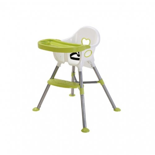 MOM2KIDS เก้าอี้ทานข้าว(ไม่รวมเบาะรอง), สี: เขียว
