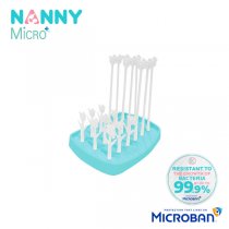 Nanny Micro+ ที่คว่ำขวดนม Size M มี Microban ป้องกันแบคทีเรีย